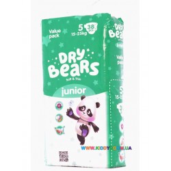Подгузники Dry Bears Soft&thin Junior 5 (15-25 кг) 38 шт